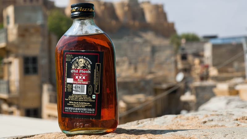 old monk rum brands in india