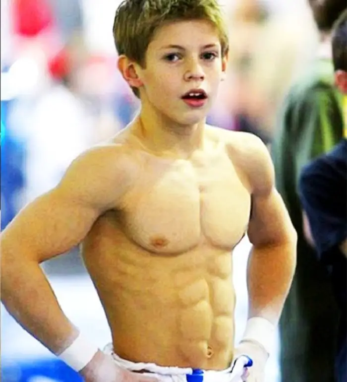 kid bodybuilding