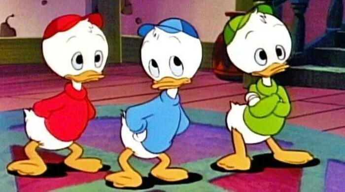 cartoon trio characters