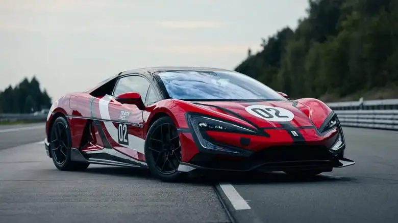 world fastest car electric